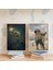 Ahşap Çerçeveli 2'li Poster Tablo Seti | Modern Stil Minimal Duvar Dekoru 1