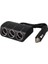 1521 12-24V 120W 80 cm Kablolu 3'lü Araç Çakmak Çoklayıcı 3