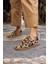 Isabel Kadın Leopar Cırtlı Kaucuk Tabanli Sneaker 2
