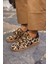 Isabel Kadın Leopar Cırtlı Kaucuk Tabanli Sneaker 5