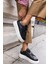 Nigel Kadin Siyah Toka Detay Eva Tabanli Sneaker 6