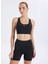 68951901 Traınıng Mid Impact Bra Pu Siyah Sporcu Sütyeni 3