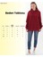 Daylıght Unisex Nakışlı Bordo Renk Kapüşonlu Sweatshirt Kanguru Kapüşonlu sweatshirt kesimleri Unisex olarak belirlenmiştir. Hem Erkek hem de Kadın için dizayn edilmiştir. 10