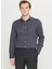 Tailored Fit Italyan Yaka Antrasit Erkek Gömlek ACE020261600_ATR 1