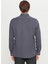 Tailored Fit Italyan Yaka Antrasit Erkek Gömlek ACE020261600_ATR 5