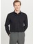 Tailored Fit Italyan Yaka Siyah Erkek Gömlek ACE020261600_SYH 1