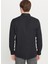 Tailored Fit Italyan Yaka Siyah Erkek Gömlek ACE020261600_SYH 5