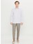 Tailored Fit Klasik Yaka Gri Erkek Gömlek ACE020261603_GRI 2