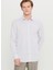 Tailored Fit Klasik Yaka Gri Erkek Gömlek ACE020261603_GRI 3