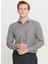 Tailored Fit Italyan Yaka Gri Erkek Gömlek ACE020261606_GRI 1