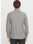 Tailored Fit Italyan Yaka Gri Erkek Gömlek ACE020261606_GRI 5
