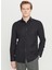 Tailored Fit Italyan Yaka Siyah Erkek Gömlek ACE020261606_SYH 1