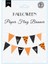 11 Adet Halloween Temalı Üçgen Flama Bayrak Set 19 x 21 cm / 270 cm 1