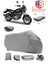 Motoran Crazy 125 Motor Brandası Gri Arka Çanta Uyumlu Motorsiket Brandası Motor Örtüsü Çadır Su Geçirmez Motosiklet Kılıfı Motor Brandası 1