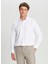 Slim Fit Klasik Yaka Beyaz Erkek Gömlek ACE020261535_BYZ 1