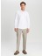 Slim Fit Klasik Yaka Beyaz Erkek Gömlek ACE020261535_BYZ 2