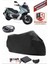Rks Freccia 150 Motor Brandası Siyah Arka Çanta Uyumlu Motorsiket Brandası Motor Örtüsü Çadır Su Geçirmez Motosiklet Kılıfı Motor Brandası 1