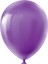 Pastel Balon Baskısız (100 'lü) Mor 1