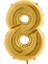 8 Rakam Folyo Balon 40" 76CM 1