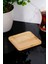 6 Parça Bambu Modern Bardak Altlığı Çay Tabağı Altlığı Fincan Altlığı Seti 3