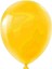 Pastel Makaron Balon Baskısız (100 'lü) Sarı 1