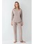 Mdb Arnetta 3407-S Kadın Uzun Kol Pijama Takım 2