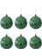 Yılbaşı Topu Çam Ağacı Süsü Yeşil 8 cm 6'lı 2