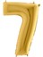 7 Rakam Folyo Balon 40" 76CM 1
