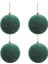 Kadife Yılbaşı Topu – Çam Ağacı Süsü Yeşil 8 cm 4'lü 2