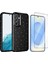 Samsung Galaxy S24 FE Kılıf Kamera Korumalı Simli Lüks Zore Koton Kapak + Temperli Cam Ekran Koruyucu 1