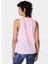 SB9666-660 Soft Flow Studıo Tank Pembe Normal Düz Kadın Atlet 2