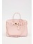Pembe Aksesuar Detaylı Büyük El Çantası 1