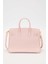 Pembe Aksesuar Detaylı Büyük El Çantası 4