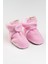 Pembe, Organik Pamuk Astarlı, Bebek Pandufu, Kaydırmaz Tabanlı Ilk Adım Ev Patiği 8
