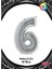 6 Gümüş 40 Inch Folyo Balon 1