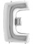 E Harf Gümüş Folyo Balon 102CM 1