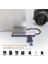 6in1 Type-C Hub Adaptör – Laptop, Tablet ve Telefon Uyumlu 4K Hdmı, USB 3.0, Sd/tf Kart Okuyucu ve Pd 55W Hızlı Şarjlı Çoklu Dönüştürücü Dock | 5gbps Veri Aktarımı | HC74C 3