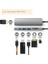 6in1 Type-C Hub Adaptör – Laptop, Tablet ve Telefon Uyumlu 4K Hdmı, USB 3.0, Sd/tf Kart Okuyucu ve Pd 55W Hızlı Şarjlı Çoklu Dönüştürücü Dock | 5gbps Veri Aktarımı | HC74C 5