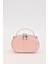 Pembe Çift Fermuarlı El Çantası 1