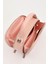 Pembe Çift Fermuarlı El Çantası 3