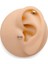 Cerrrahi Çelik Piercing ( Pirsing ) Düğme Figürlü Tragus Helix Piercing (1ADET) 2