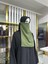 Iç Peçe Dikdörtgen ,hijab.nikap Yeşil Renk 1