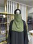 Iç Peçe Dikdörtgen ,hijab.nikap Yeşil Renk 2