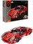 Çek Bırak Kırmızı Süper Araba 437 Parça – Mekanik Yapı Seti, Açılır Kapılı, Koleksiyonluk Model Araba 2