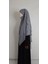 3 Katlı Multi Sifon Sufle Esarp ( Orta Boy ) Hijap Gri 3
