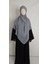 3 Katlı Multi Sifon Sufle Esarp ( Orta Boy ) Hijap Gri 7