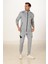 Şardonlu Dalgıç Erkek Eşofman Takımı Gri 5255-G 7