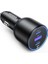 130W Qc Pd Hızlı Araç Içi Şarj Cihazı Çakmaklık Adaptörü 2xusb-C, 1xusb-A, Siyah, 90413 1