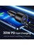 130W Qc Pd Hızlı Araç Içi Şarj Cihazı Çakmaklık Adaptörü 2xusb-C, 1xusb-A, Siyah, 90413 4
