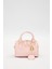 Pembe Kilit Aksesuar Detaylı El Çantası 1